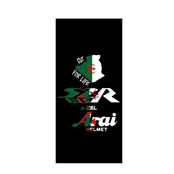 Sticker pour casque Araï Algérie